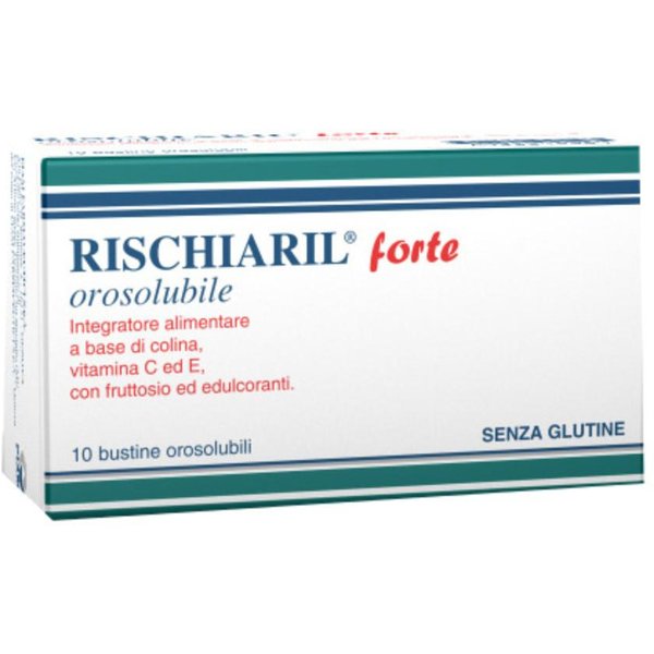 Rischiaril Forte 10 Bustine Orosolubili - Integratore Per Affaticamento Psicofisico Memoria E Attenzione-image