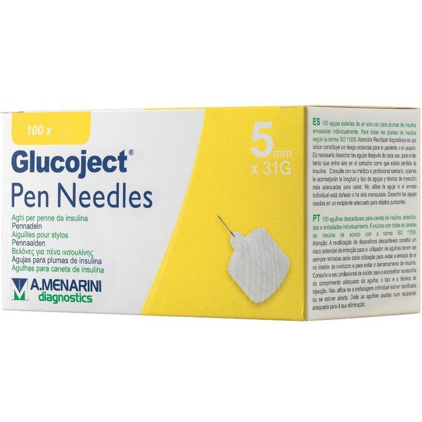 Glucoject PEN Needl 5MM G31 100P-image