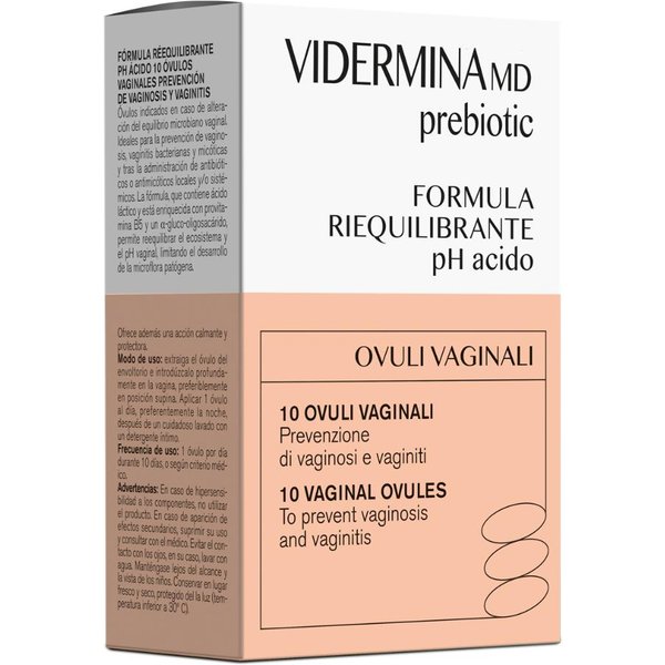Vidermina Prebiotic Ovuli 10PZ-image