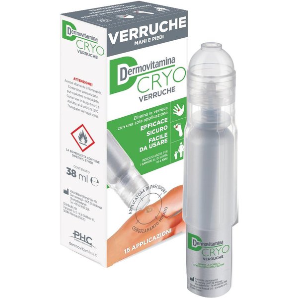 Dermovitamina Cryo Verruche 38 Ml - Trattamento Verruche Mani E Piedi-image