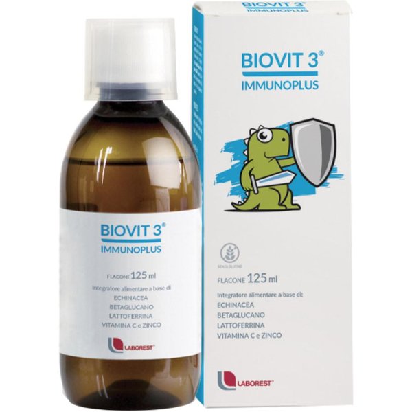Biovit 3 Immunoplus 125 Ml Integratore Per Il Sistema Immunitario-image
