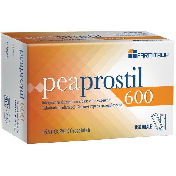 Peaprostil 600 16 Bustine Orosolubili-image