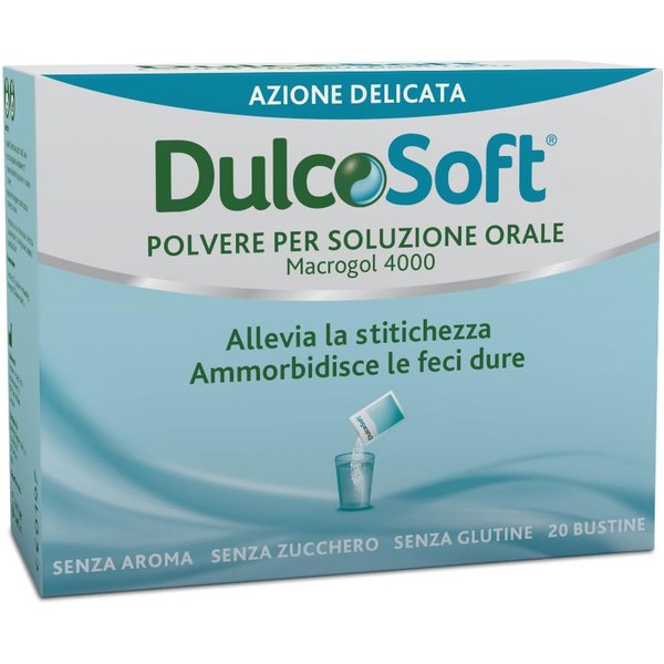 Dulcosoft Polvere Per Soluzione Orale 20 Bustine-image