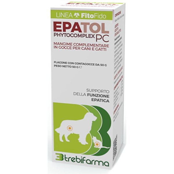 Epatol Pc Gocce 50 G - Mangime Per Il Benessere Del Fegato Di Cani E Gatti-image