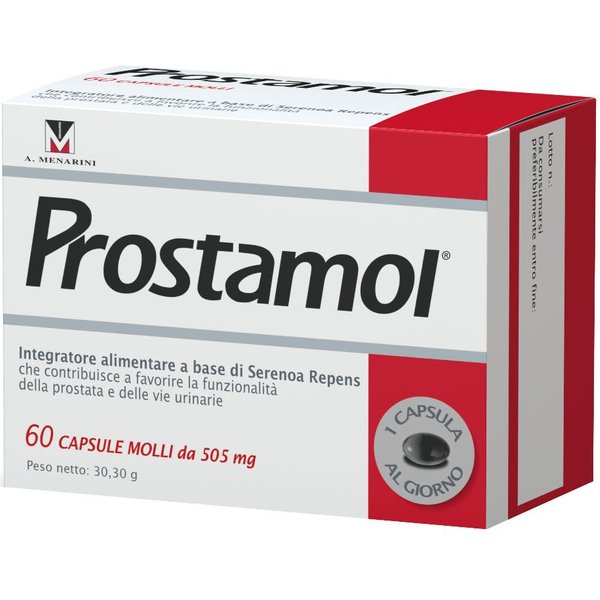 Prostamol 60 Capsule Molli - Integratore Per Migliorare La Funzionalità Della Prostata-image