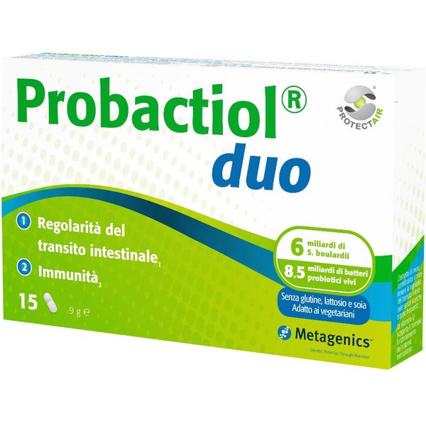 Probactiol DUO NEW 15 Capsule Integratore Di Fermenti Lattici-image