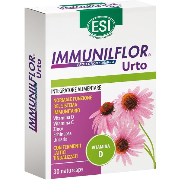 ESI Immunilflor Urto 30 Naturcaps - Integratore Con Vitamina D 30-image
