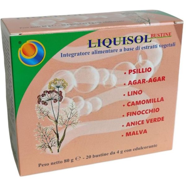 Liquisol Integratore Alimentare PER Apparato Gastrointestinale 20 Bustine-image