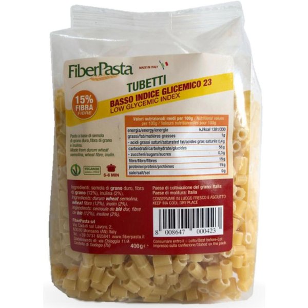 Fiberpasta B.I.Tubetti 400G-image
