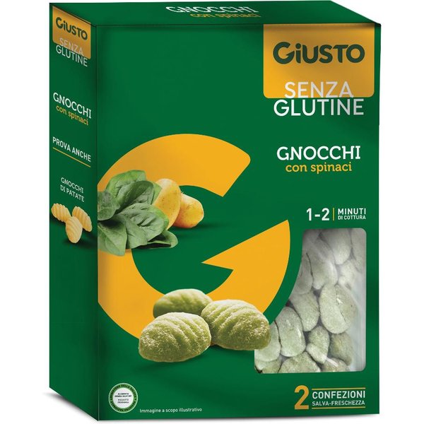 Giusto S/G Gnocchi SPINACI500G-image