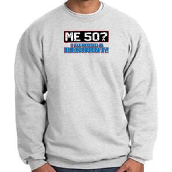 50th Birthday Sweatshirt - Funny Me 50 Years Ash Sweat Shirt