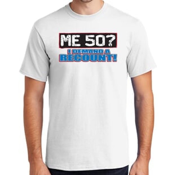 50th Birthday T-shirt Funny - Me 50 Years Adult Tee Shirt