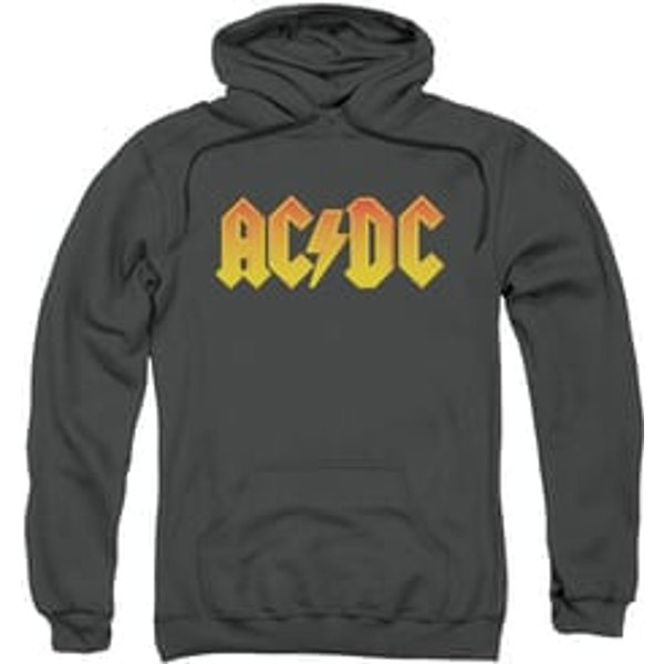 ACDC Hoodie Logo Charcoal Sweatshirt Hoody