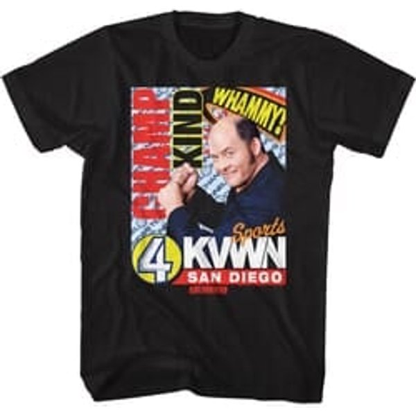 Anchorman Champ Kind Dark Adlt T-shirt - Black