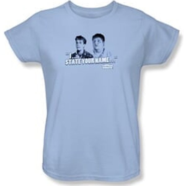 Animal House Ladies T-shirt Movie Pledge Light Blue Tee Shirt