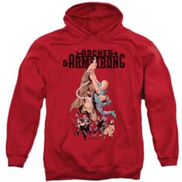 Archer & Armstrong Hoodie Hang On Red Sweatshirt Hoody