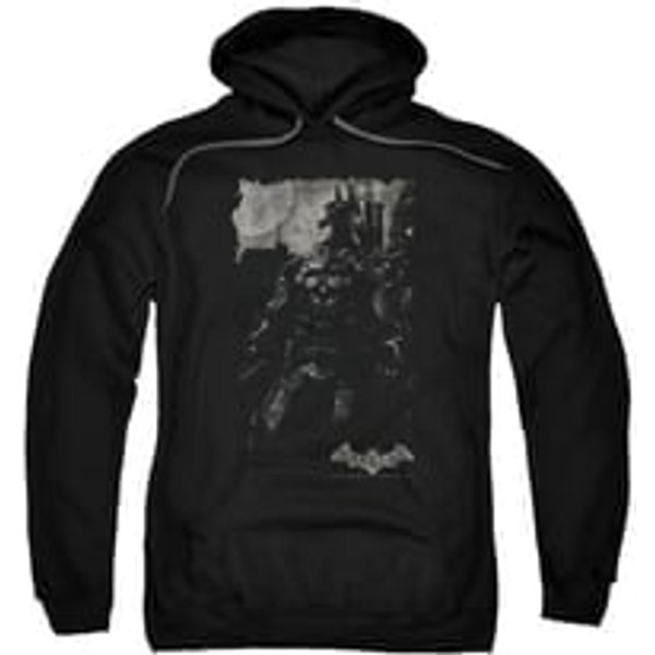 Arkham Knight Hoodie Grey Photo Black Sweatshirt Hoody