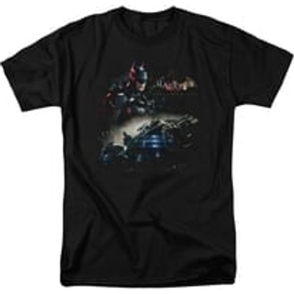 Arkham Knight Shirt Car Black T-Shirt