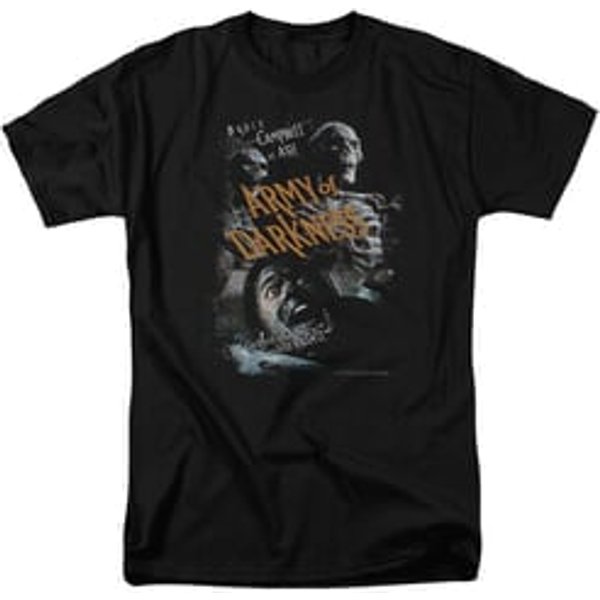 Army Of Darkness Shirt Covered Black T-Shirt