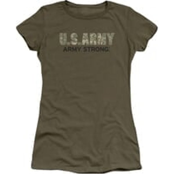 Army Shirt Juniors Camo Army Strong Olive T-Shirt