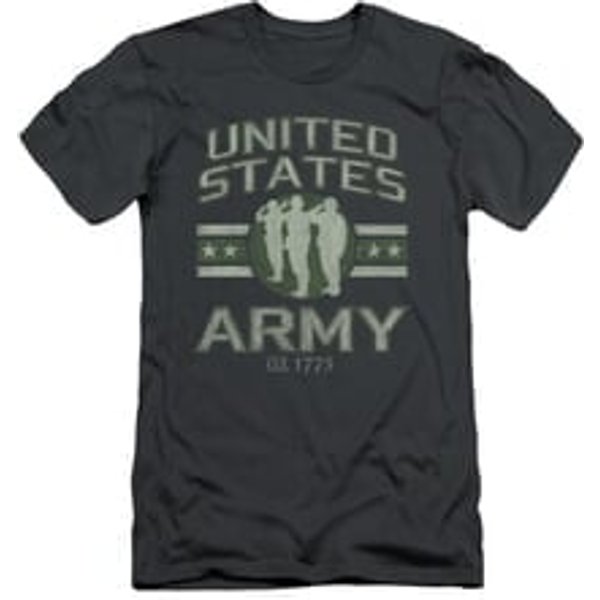 Army Shirt Slim Fit U.S. Army Charcoal T-Shirt