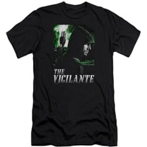 Arrow Shirt Slim Fit The Vigilante Black T-Shirt
