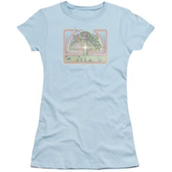 Atari Juniors Shirt Classic Centipede Light Blue T-Shirt