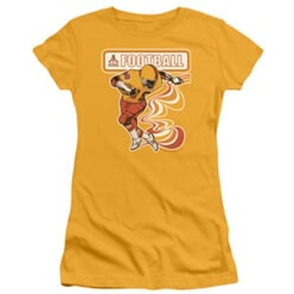 Atari Juniors Shirt Football Player Gold T-Shirt