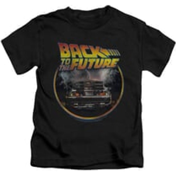 Back To The Future Shirt Kids Back Black Youth Tee T-Shirt