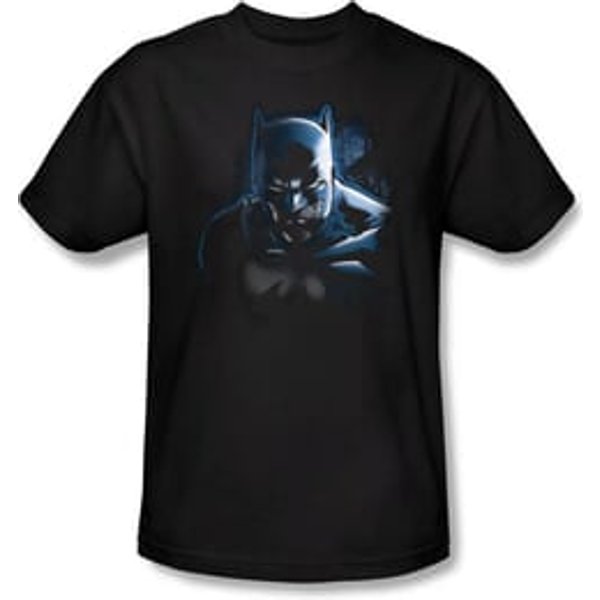 Batman T-Shirt - Don't Mess With The Bat Adult Black Tee