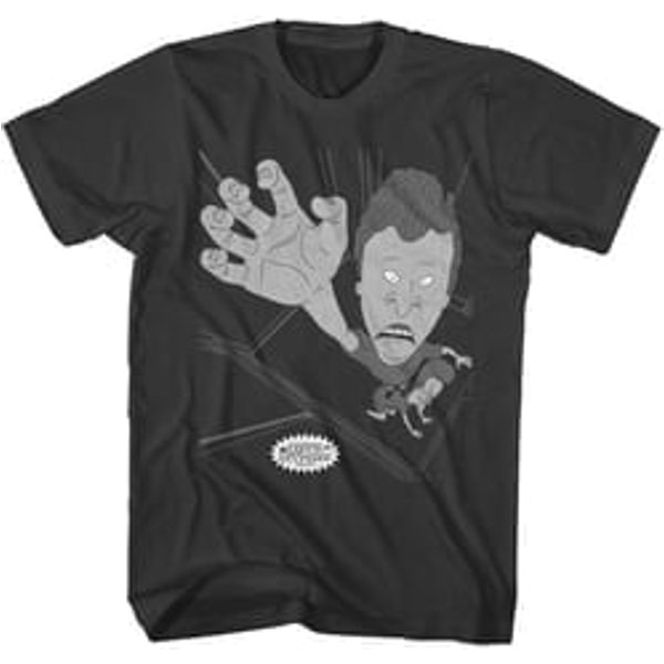 Beavis and Butthead Elevator Adult T-shirt