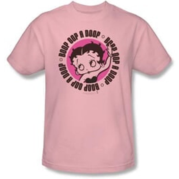 Betty Boop Kids T-shirt Oop A Doop Youth Pink Tee Shirt