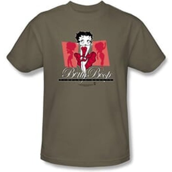 Betty Boop Kids T-shirt Timeless Beauty Youth Safari Green Tee Shirt