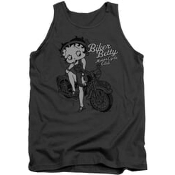 Betty Boop Tank Top BBMC Charcoal Tanktop