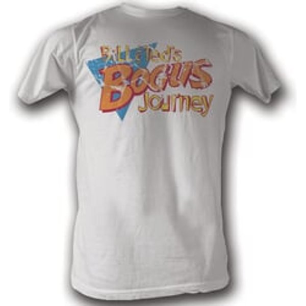 Bill And Ted Shirt Bogus White Tee T-Shirt