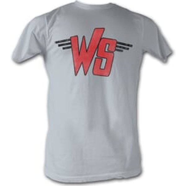 Bill And Ted Shirt WS Logo Grey Tee T-Shirt