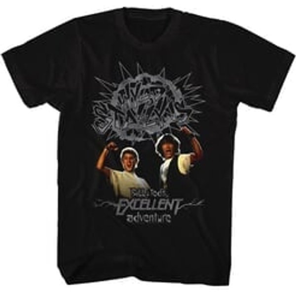 Bill And Ted Shirt Wyld Stallyns Black T-Shirt