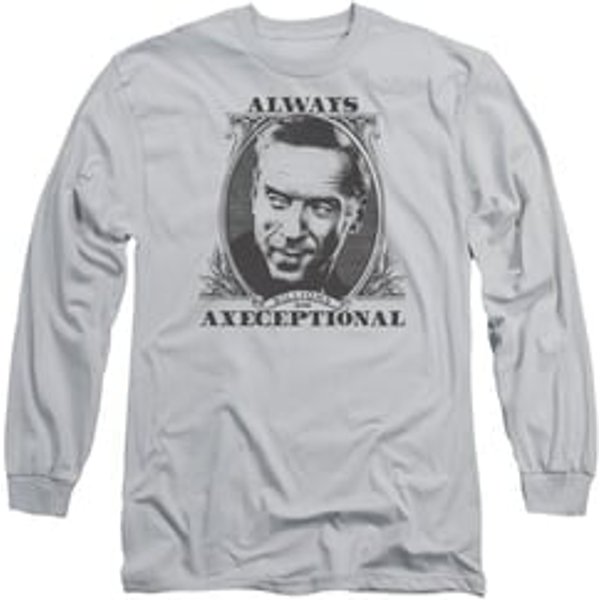Billions Long Sleeve Shirt Axeceptional Silver Tee T-Shirt