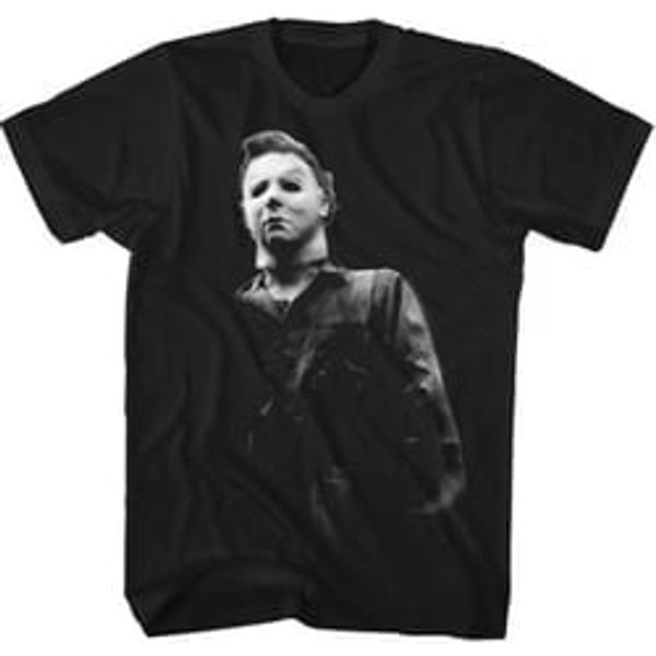 Halloween Movie "BOO" T-shirt - Black, 4XL