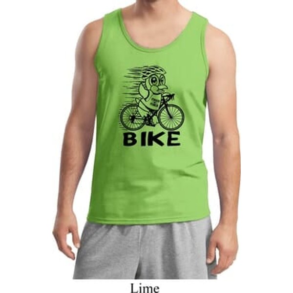 Black Penguin Power Bike Mens Tank Top