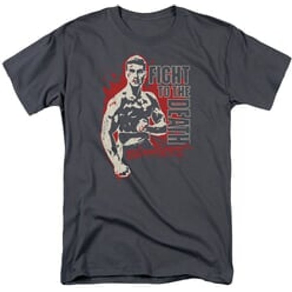 Bloodsport Shirt To The Death Charcoal Tee T-Shirt