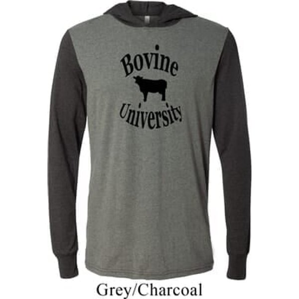 Bovine University Lightweight Hoodie Tee