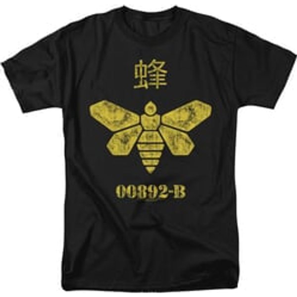 Breaking Bad Methylamine Barrel with Bee Adult T-shirt