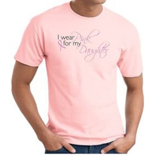Breast Cancer Awareness T-shirt Wear Pink For My Daughter Pink Shirt