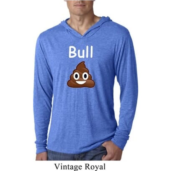 Bull Crap Lightweight Hoodie Shirt