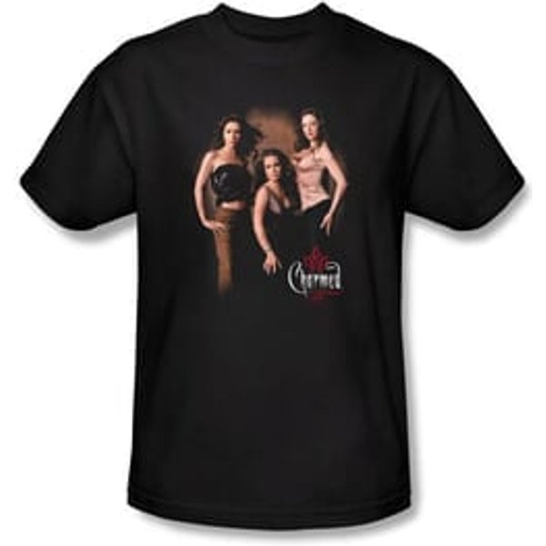 Charmed Shirt Three Hot Witches Black T-shirt
