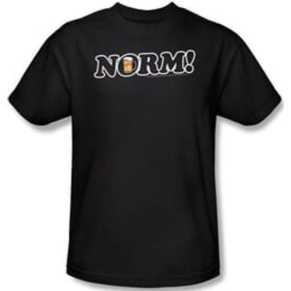 Cheers Norm T-shirt - Black