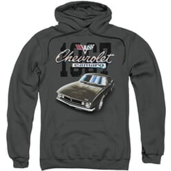 Chevy Hoodie Chevrolet Classic Camaro Charcoal Sweatshirt Hoody