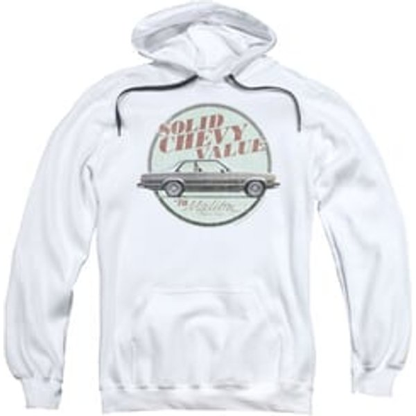 Chevy Hoodie Value White Sweatshirt Hoody