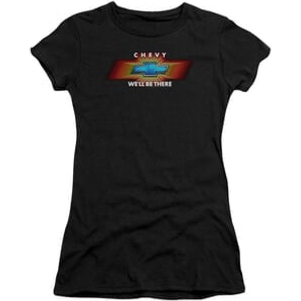 Chevy Juniors Shirt We'll Be There TV Spot Black T-Shirt